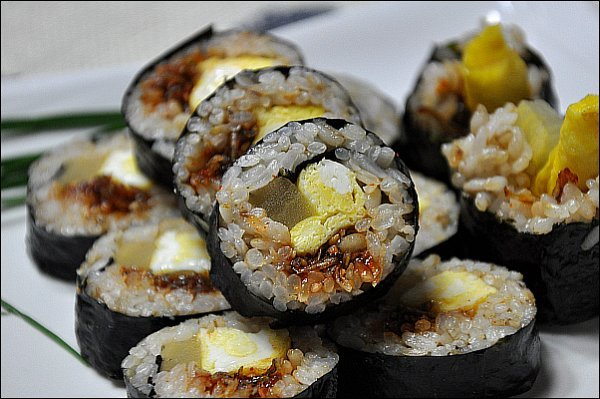 간단멸치김밥-찬밥으로만든 한끼식사
