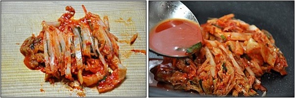고구마김치덮밥