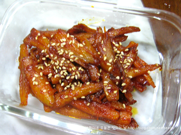 시금치나물