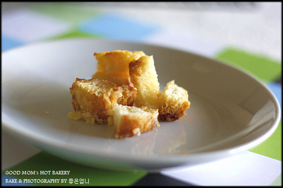 파인애플과 빵이 만난 맛있는 브레드푸딩~