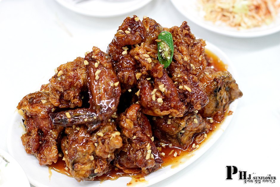 인천맛집-줄서지 않으면 맛을 못보는 유명한 닭강정집에 가보니-신포 닭강정