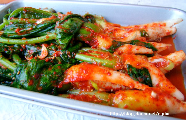 총각김치
