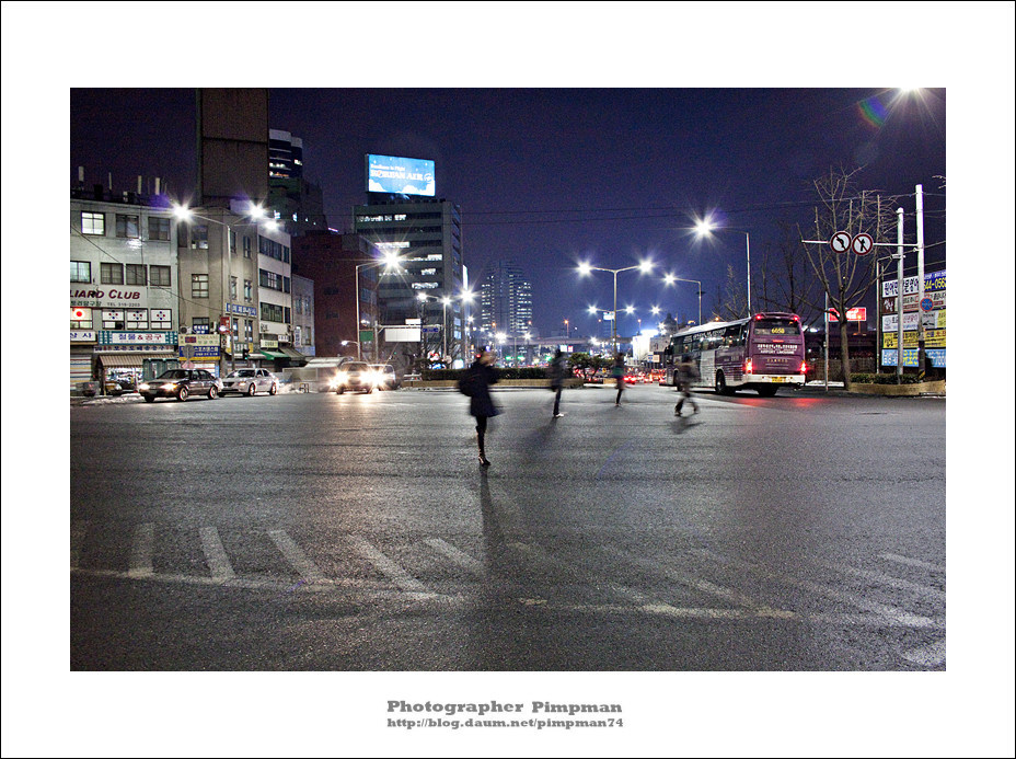 2011-01-31(서울역앞 염천교교차로에서 타임랩스 동영상)