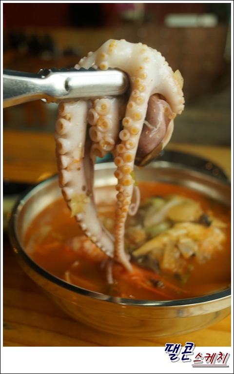 [대전맛집] 낙지가 - 낙지 한마리가 낙지짬뽕에 그대로 퐁당!