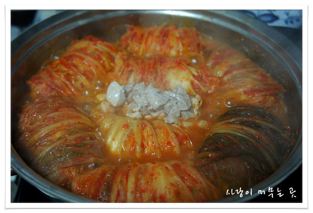 명품김치찌개 이미지