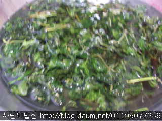 고추잎 무 말랭이 무침