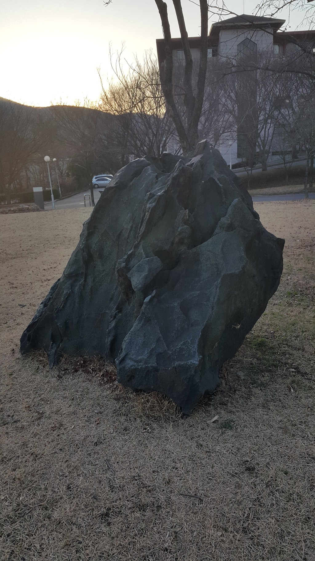 백두산 천지같은 경관석