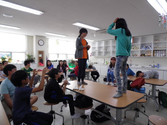 몸으로 표현해요--5학년