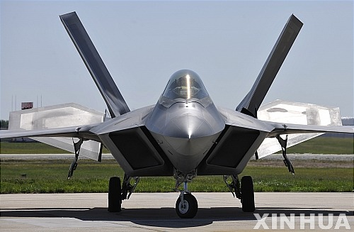 F-22최강 스텔스기 한반도전개
