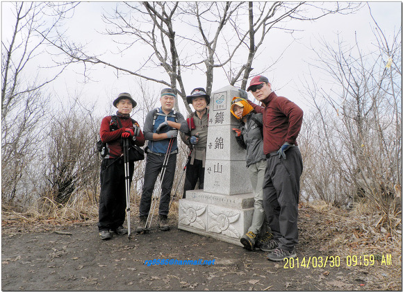 축령지맥(베어스타운-주금산-서리산-축령산-깃대봉-청평)