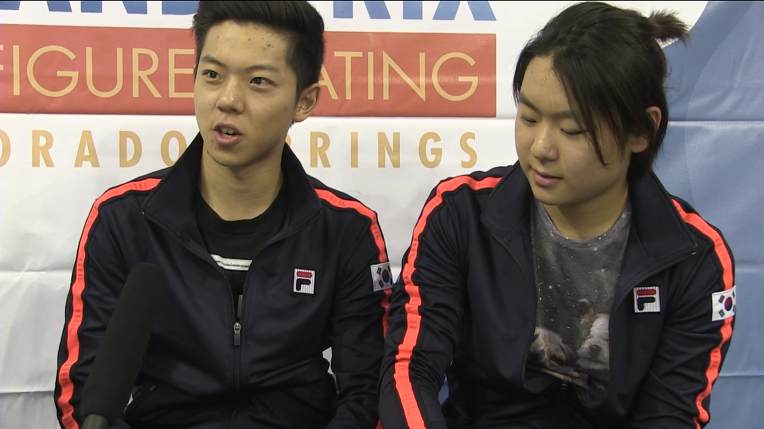 15/16 3차 #JGPColoradoSprings 페어&아댄 #감강찬 #감강인 선수 인터뷰 영상 링크 