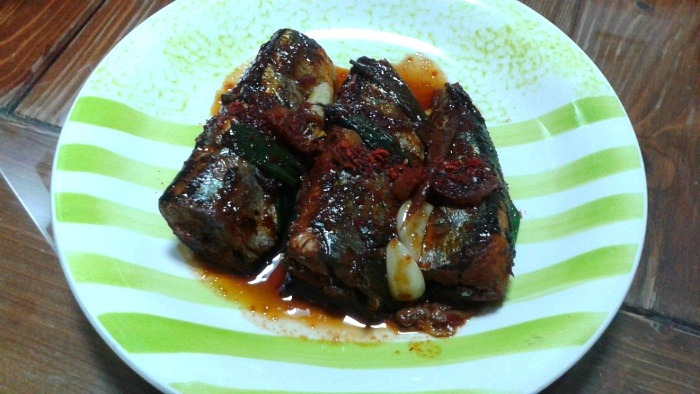 일본식 꽁치조림