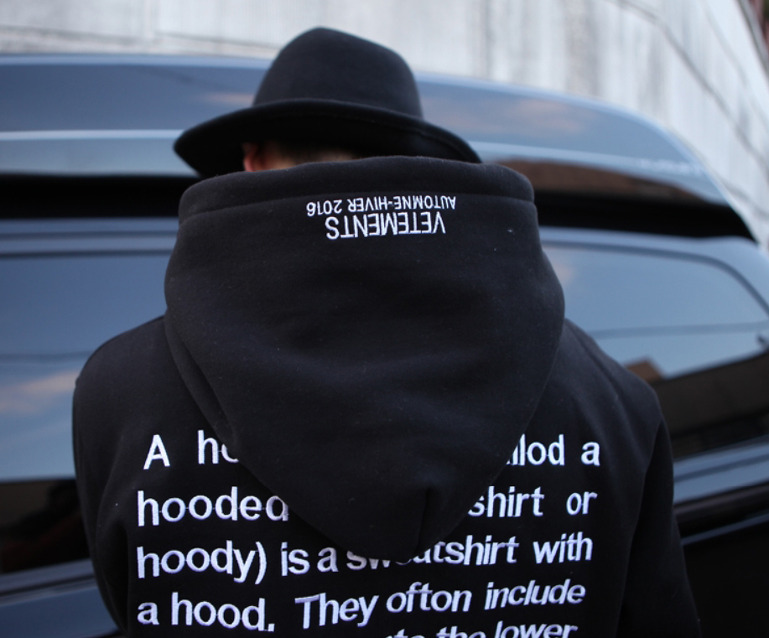 New Hoodie's Definition Embroidery Hoodie Oversize Hoodie L XL