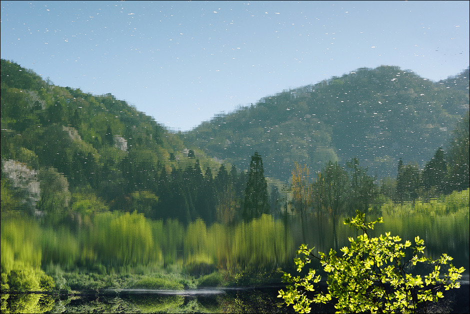 물안개가 아름다운 화순 세량지 