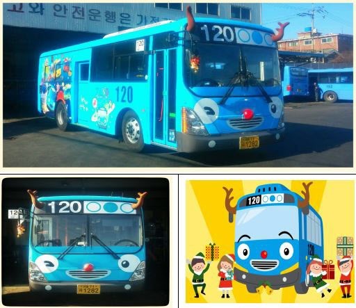 루돌프 타요버스, 서울 시내를 달린다~~!!