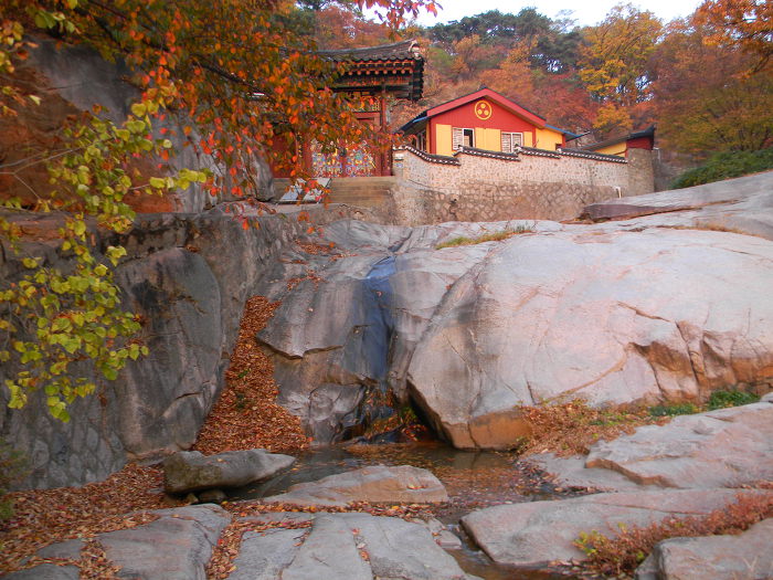 만추에 잠긴 북악산 백사실계곡 (백석동천, 백사폭포)