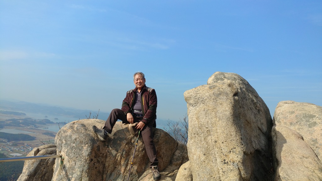 서산 팔봉산에서