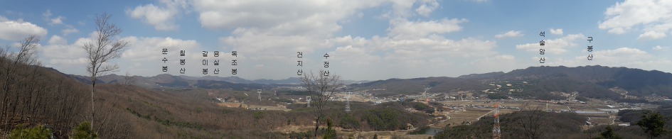 용인 경수산과 쌍령산(2019년3월24일)