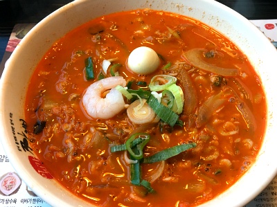 참새우 짬뽕이라더니 ...