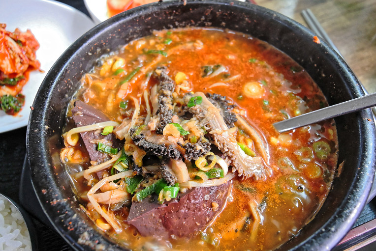 일요맛집투어 : 이천 맛집 - 장지리 가마솥 해장국